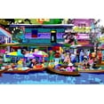 thumbnail image 2 of Pansanit, Surapol 32x22 Black Ornate Wood Framed with Double Matting Museum Art Print Titled - Tour The Floating Market No2, 2 of 4