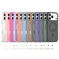thumbnail image 2 of for iPhone 17 Pro Case Magnetic Translucent Matte Compatible with Magsafe Slim Thin Shockproof Protective Bumper Cover Phone Case with AI Camera Button,Orange/Hot Pink, 2 of 9