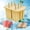 B, variant on Clearance Under $6.64! 1Pc DIY Ice Pop Maker with Lid for Home Use (Silicone, 14.59x10.42cm, B)