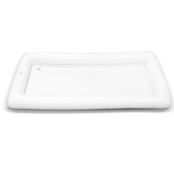 Barra de servicio inflable GEARONIC, ensalada de buffet, bebida de hielo, enfriador de alimentos, Picnic, Camping, fiesta, patio, bandeja al aire libre con tapón de drenaje Speravity SH1106-22