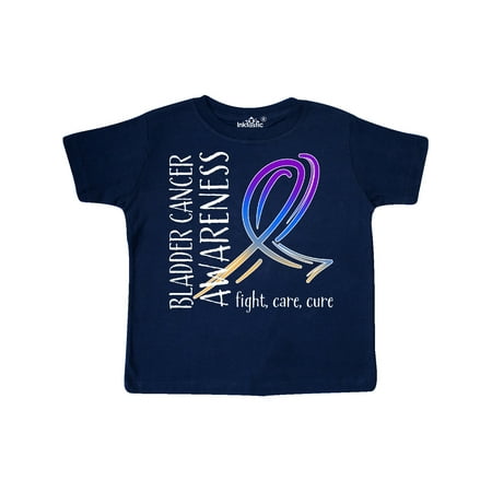 

Inktastic Bladder Cancer Awareness- Fight care cure Gift Toddler Boy or Toddler Girl T-Shirt
