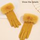 thumbnail image 3 of Guantes de invierno para mujer Guantes para clima frío - Guantes cálidos y térmicos a prueba de viento, 3 of 5