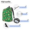 thumbnail image 3 of Rocae Leopard Print for Durable Canvas Backpack Leisure Large Bag Travel Rucksack Multi-function Backpack Medium, 3 of 8