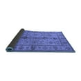 thumbnail image 2 of Ahgly Company Indoor Square Oriental Blue Traditional Area Rugs, 5' Square, 2 of 4