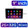 thumbnail image 1 of Radio de coche 2 din 7 9 10 "reproductor Multimedia Android GPS WIFI Auto CarPlay para Toyota Volkswagen Hyundai Kia Nissan Honda Lada Ford Tan Jianjun unisex, 1 of 2