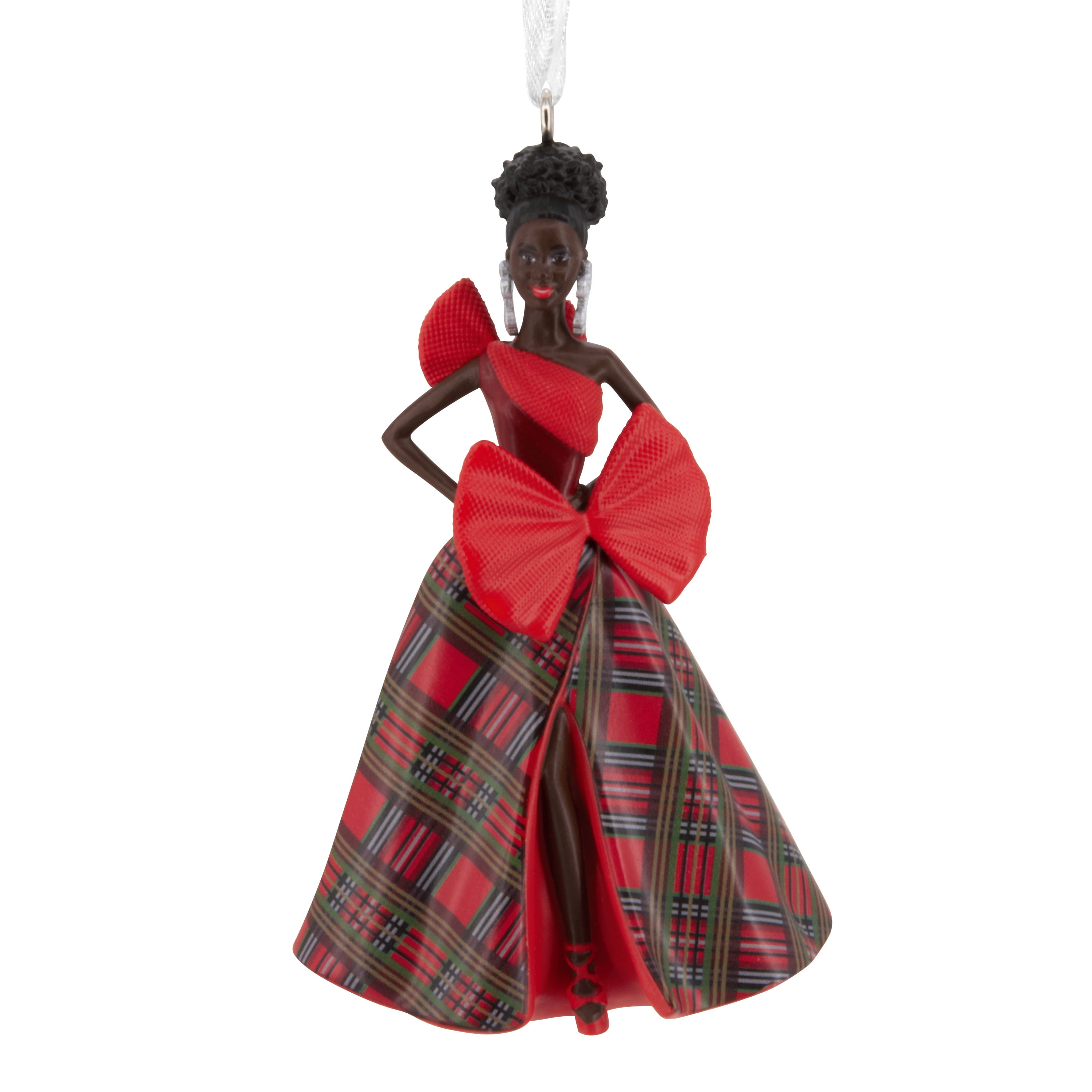 Hallmark Mattel Black Holiday Barbie 2024 Christmas Ornament