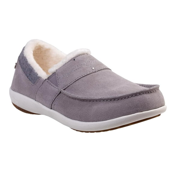 Spenco Women's Fiesta Cozier Slipper, Grey, 7