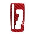 thumbnail image 2 of Real Bright Soft Car Interior Carbon Fiber Sticker DecorationFor Jeep Wrangler JK 2011-2017 Red Carbon Fiber Automatic Gear Shift CoverAuto Car Protection Interior Accessories, 2 of 8