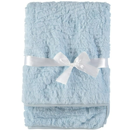 Baby Dove Baby Boys Faux Fur Blanket