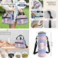 thumbnail image 5 of Jeiento Cute Axolotl Backpack for School Girls 10-12 Kids Backpacks with Lunch Box and Pencil Case Water Bottle Holder Fish Scale 4Pcs/Set Middle School Bag Primary Students Bookbag Satchel, 5 of 7