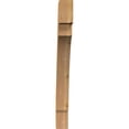 thumbnail image 2 of 4"W x 36"D x 40"H Merced Rough Sawn Knee Brace, Western Red Cedar, 2 of 4
