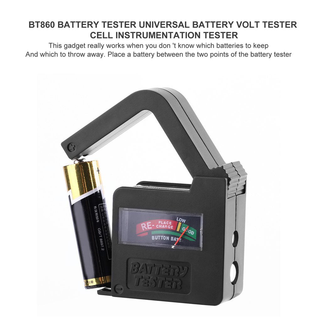 LESHP BT860 Battery Tester Universal Battery Volt Tester Cell