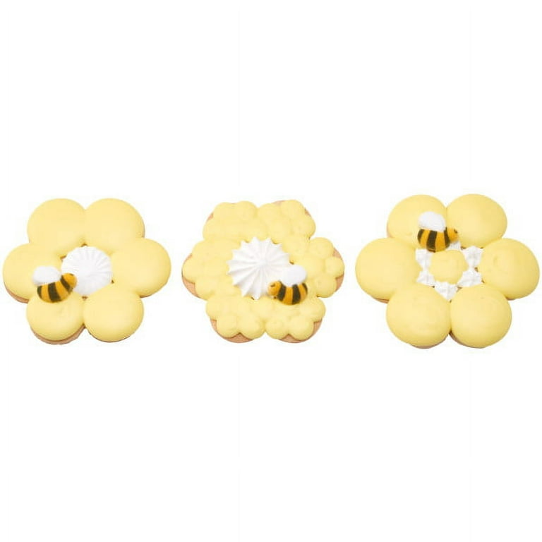 Edible Bumble Bee & Daisy Cake Decorations 20 Piece