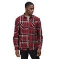 thumbnail image 2 of Regatta - Camisa Thamos Cuadro de Manga Larga para Hombre (Morera Especiada) Regatta UTRG7040_spicedmulberry, 2 of 6
