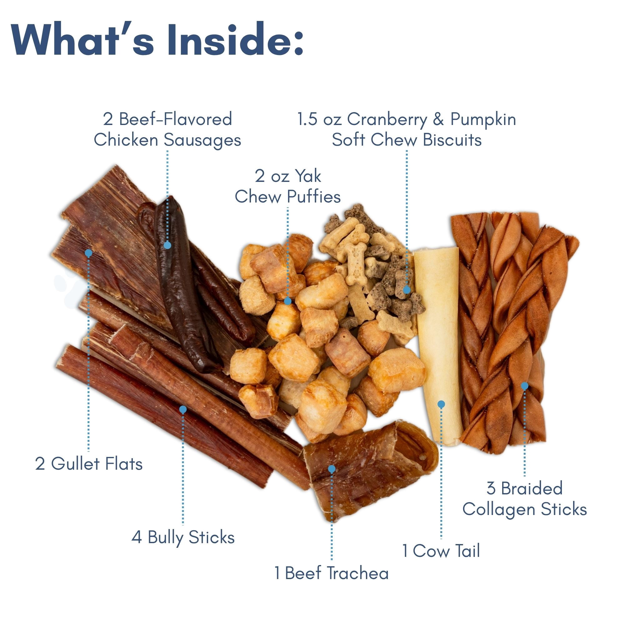 Country Living Bark-Uterie Board – Charcuterie-Inspired Natural Dog Treats Variety