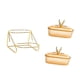 thumbnail image 1 of Soporte para frutas en varios niveles, organizador de refrigerios con soporte, plato versátil y moderno para frutas secas estilo A 2 cuadrículas, 1 of 7