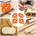 thumbnail image 3 of 4 Pcs Gabarits de Jig Routeur R Gabarits de Coin pour Menuiserie, 3 of 8