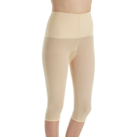 

Women s Rago 9240 Power Lites Shaping Wide Band Capri Pant Liner (Beige 2X)