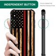 thumbnail image 3 of Funda de teléfono DJSOK compatible con iPhone Xs Thin Red Line, 3 of 6
