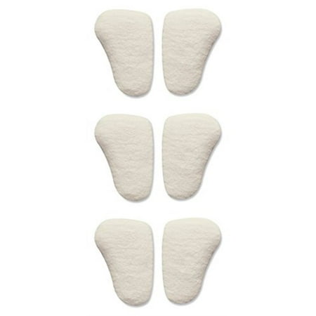 Hapad Longitudinal-Metatarsal Arch Pads Style: Unisex, Size: X-Large (9/16") - 3 Pair