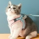 thumbnail image 3 of Chaleco para gatos, chaleco reflectante de moda para mascotas de exterior, gatito rosa, talla L, 3 of 5