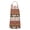 Pioneer Flower Floral, variant on Pioneer Flower Floral Print Pattern Apron for Women and Men, Cotton Linen Waterproof with Pockets, Adjustable, 33x27 Inch for Kitchen, Gardening, BBQ, Salon