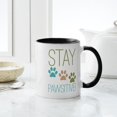 thumbnail image 4 of CafePress - Stay Pawsitive Mug - 11 oz Ceramic Mug - Novelty Coffee Tea Cup, 4 of 4