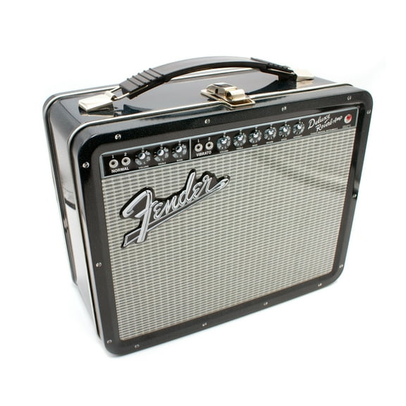 Lunch Box - Fender Amp - Gen 2 Metal Tin Case New Licensed 48171