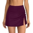 thumbnail image 2 of TOWED22 Swim Shorts Women Women's Swim Skirt High Waisted Bathing Suit Skirt Bikini Bottoms For Women Swim Shorts For Women,, 2 of 5