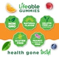 thumbnail image 4 of Gomitas de calcio, magnesio y vitamina D Lifeable 90 gomitas, 4 of 6