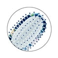 thumbnail image 4 of (4 pack) Conair Impressions Mid-Size Cushion Hairbrush with Nylon Bristles, Blue Floral Print, 1 Ct, 4 of 9
