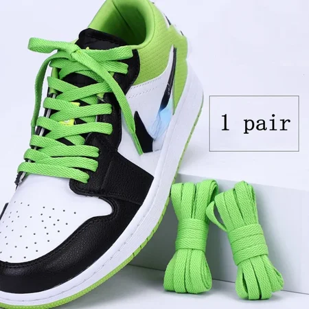 

Thicken Laces Shoe Athletic String No Elasticity Flat Shoelaces Sport White Leisure Sneaker Lacet Shoelaces Accessories Avocado Green 60cm