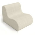 thumbnail image 4 of Jaxx Uptown Large Modern Accent Chair, Ivory, 4 of 4