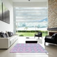 thumbnail image 7 of Ahgly Company Machine Washable Indoor Rectangle Transitional Lavender Blue Area Rugs, 2' x 5', 7 of 7