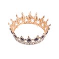thumbnail image 3 of 1 Pce Accessoires de Cheveux Style Baroque en Strass Couronne Diadème pour Filles Femmes, 3 of 6