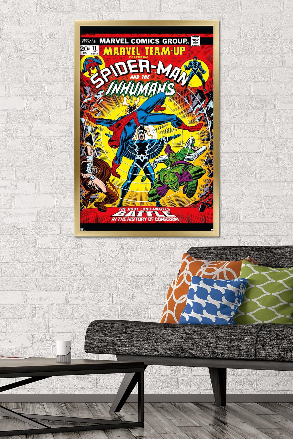 Marvel Comics - Marvel Team-Up #11 Wall Poster, 22.375" x 34" Framed
