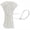 white, variant on Asoricing 100 Pack Zip Ties, Heavy Duty Cable Ties, Wire Ties for Indoor and Outdoor (13.5 inch)