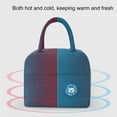 thumbnail image 6 of Cheers.US Insulated Lunch Bag Reusable Lunch Box Freezable Lunch Bag Leakproof Tote Bag for Women Men Office Work School Beach Hiking Picnic Fishing, 6 of 7