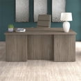 thumbnail image 2 of Pemberly Row Bureau de Direction 72W x 36D en Hickory Moderne - Bois d'Ingénierie, 2 of 7