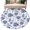 Sapphire Blue, variant on Blue Teal Coastal Area Rugs 4'x6', Washable Small Throw Rugs for Office Bathroom, Coral Starfish Seaside Summer Beach Indoor Outdoor Rug Non-Slip Low Pile Carpet Runner Reversible Floor Mats