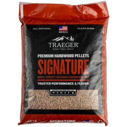 Traeger Signature Blend Premium Hardwood Pellets, 20 lb