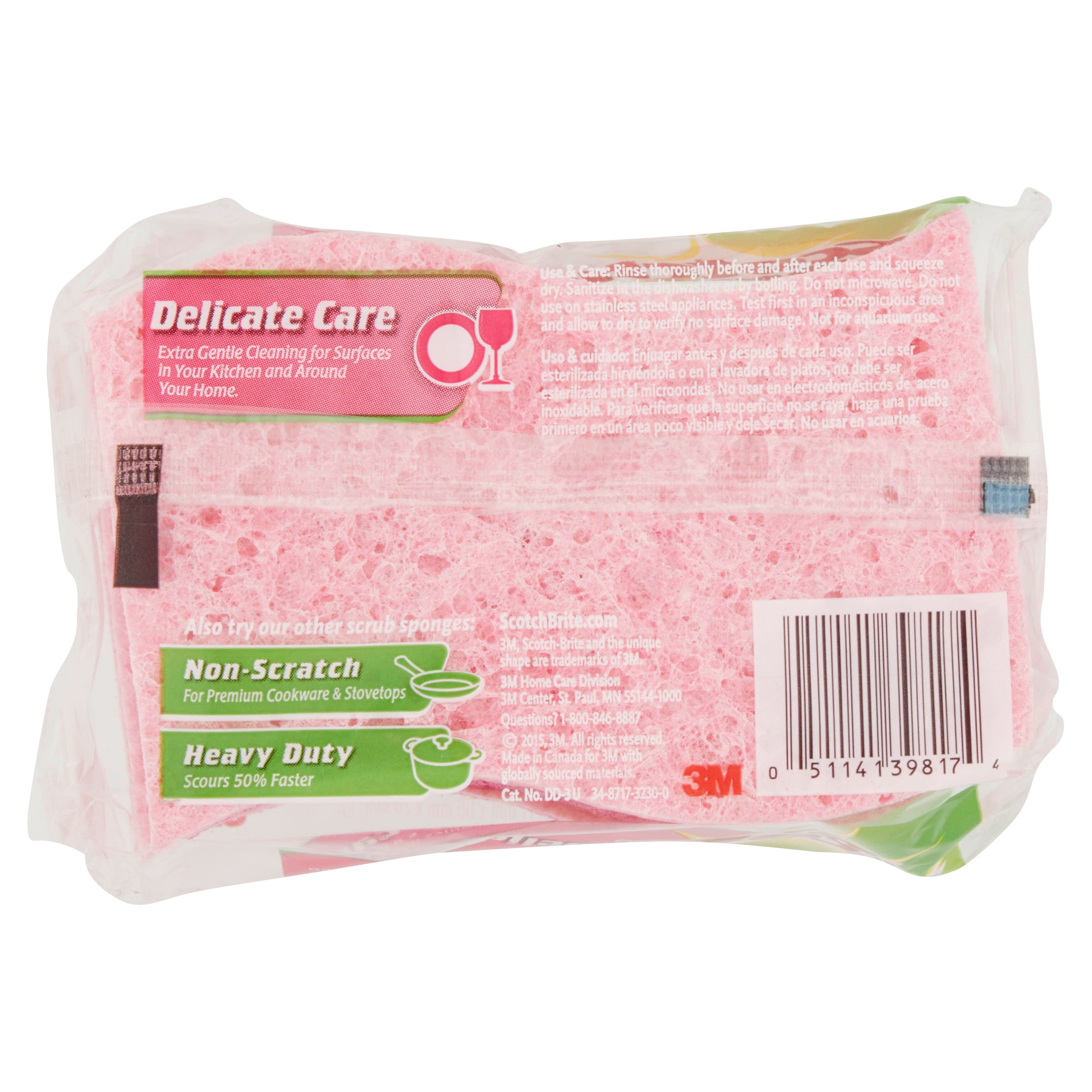 Scotch-Brite® Gentle Clean Scrub Sponge