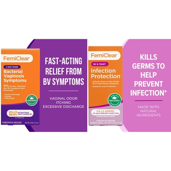 FemiClear BV Symptoms & Infection Protection Bundle