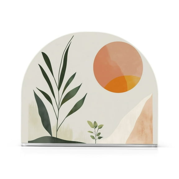 Yayeee Napkin Holder for Table Kitchen Paper Tissue Organization, Art Plant