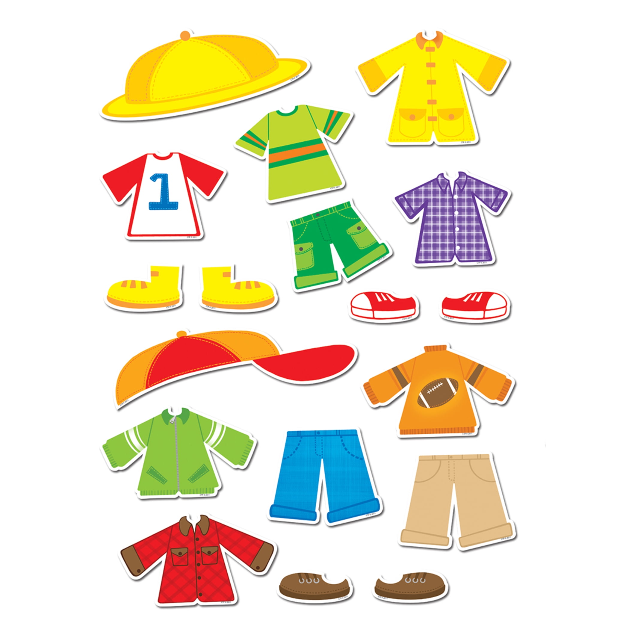 Creative Teaching Press Dress for the Weather Bulletin Board Set