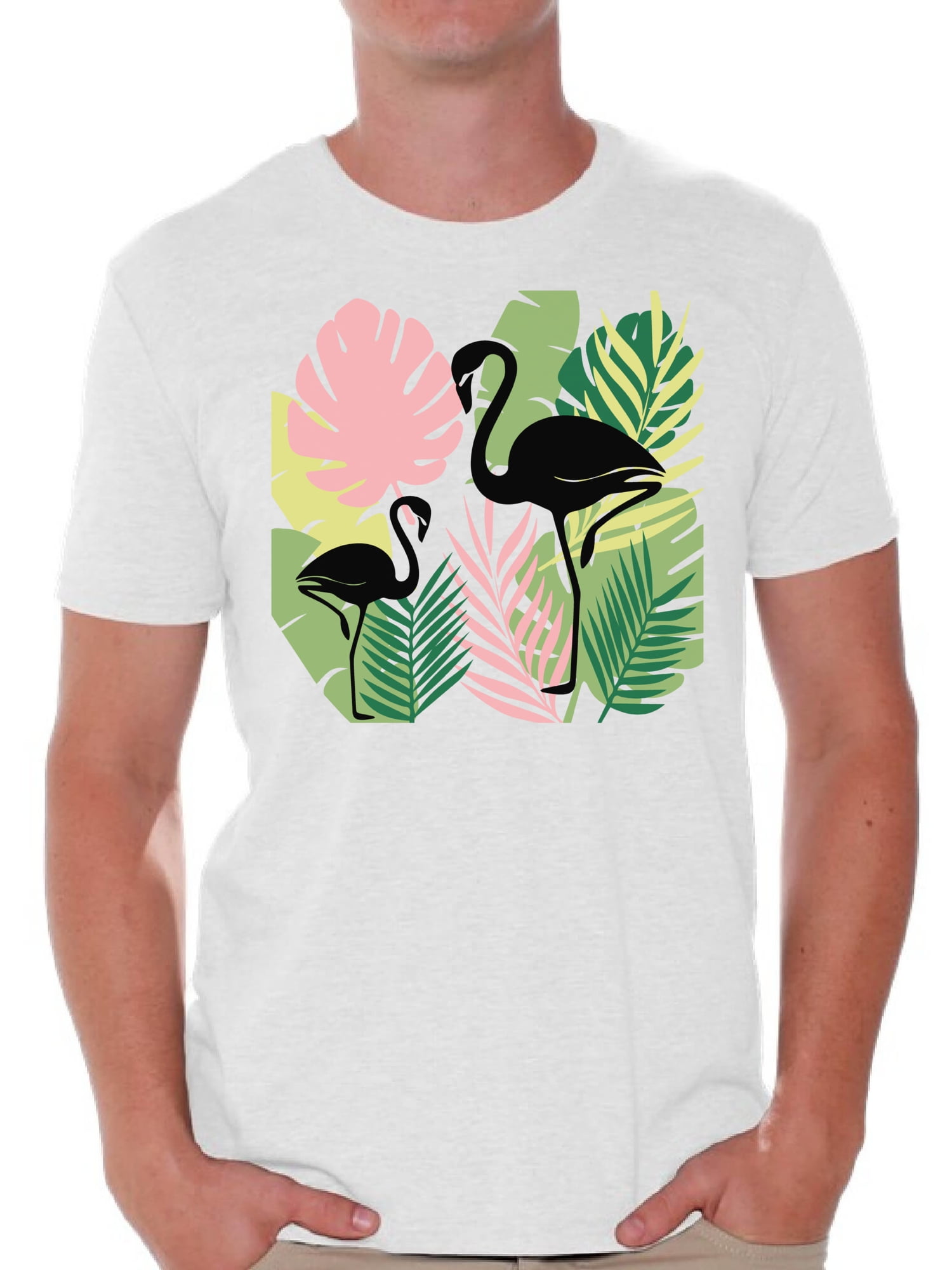 flamingo t shirt mens