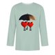 thumbnail image 4 of Camisas de Manga Larga para los Hombres Día de San Valentín Impresión Cuello Redondo Moda Casual, Mezcla de Poliéster de Lino de Algodón para Primavera Verano, 4 of 8