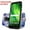 Mandala Flower, variant on Moto G6 Play Case, 2-Piece Style Hybrid Shockproof Hard Case Cover with Hybird Shockproof- Bright Mandala Flower