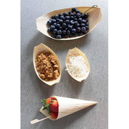 ECO² ® 5” WOODEN BOAT (100 COUNT)