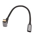 thumbnail image 5 of USB C 3.1 Male to Female Cable PD100W Fast Charging 10Gbps 4K At 60Hz USB C Charging Cable for Steam Deck Game Consoles 25cm/9.8in, 5 of 5